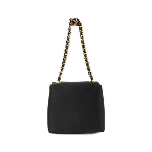 Chanel Black Satin Vintage Handbag - Picture 1 of 5